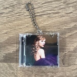 Mini Taylor Swift Speak Now Taylor’s Version handmade keychain with NFC tag